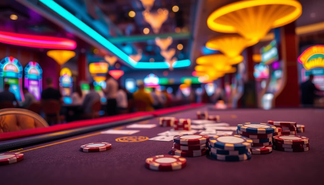 Découvrez l'ambiance d'un casino en ligne francais avec des jeux de cartes animés.