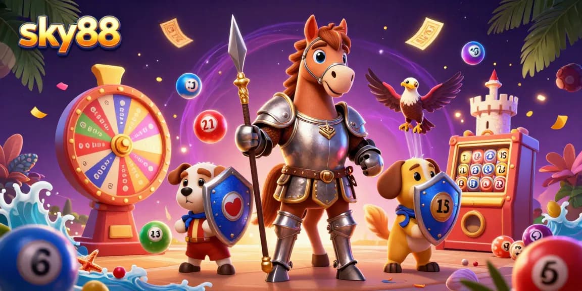 Engage with sky88's vibrant gaming experience powered by dynamic lottery elements and thrilling casino action.