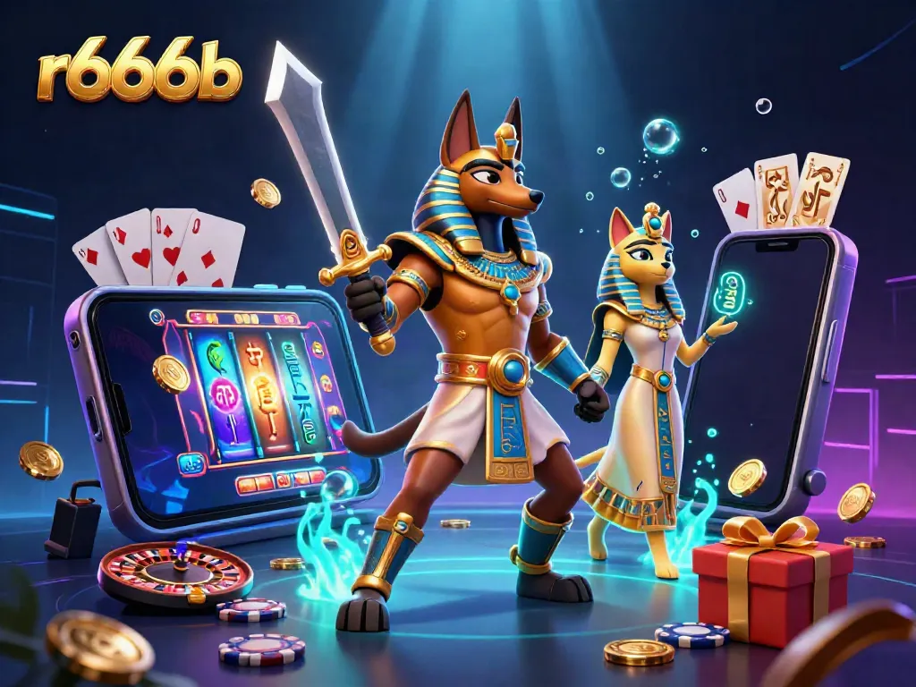 Engage with thrilling online slots and games at r666b, featuring ancient Egyptian themes and dynamic visuals.