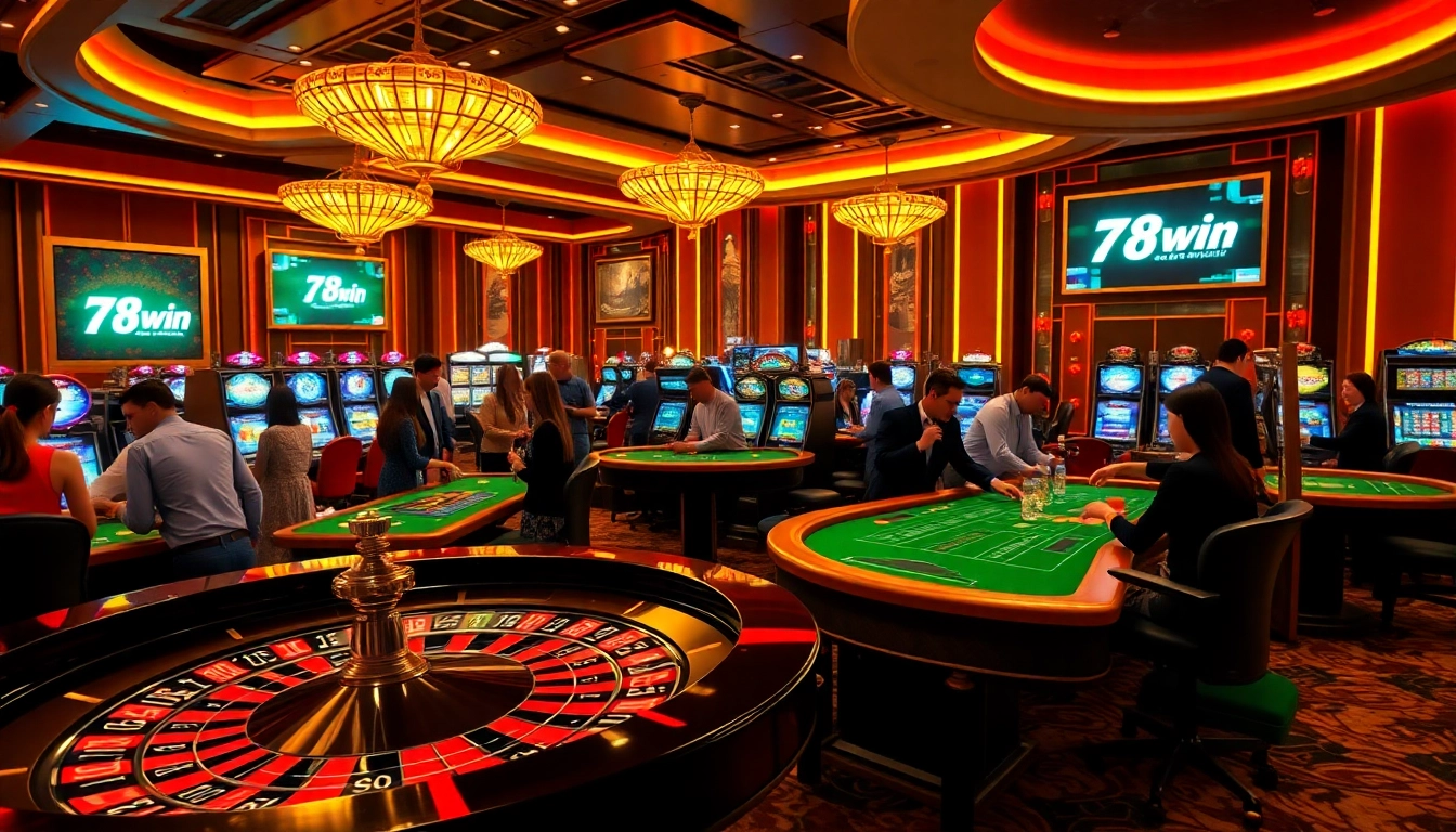 Experience the excitement of 78win with vibrant casino games and dynamic players.