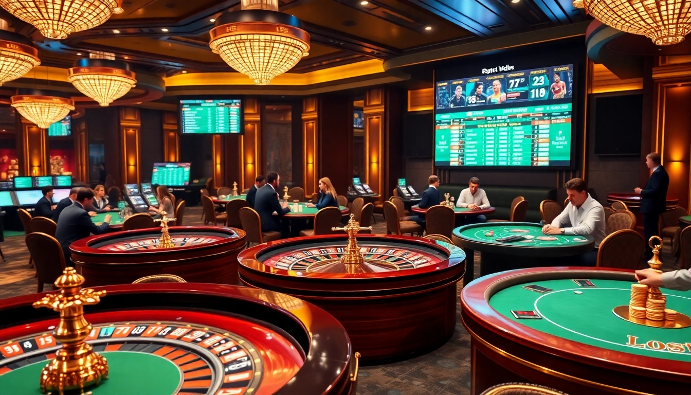 Experience the thrill of gaming at L567 with live roulette and poker tables.