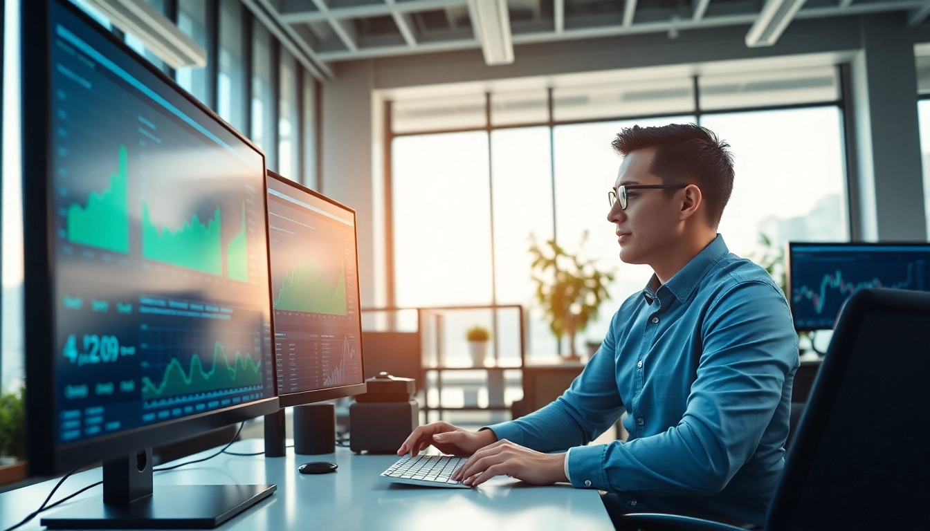 Actualité de la finance décentralisée sur des écrans d'analyse financière en pleine lumière.