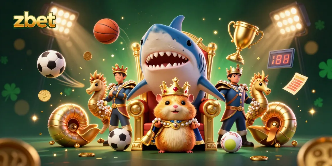 Experience the thrill of betting with zbet, featuring a vibrant casino scene and festive game elements.