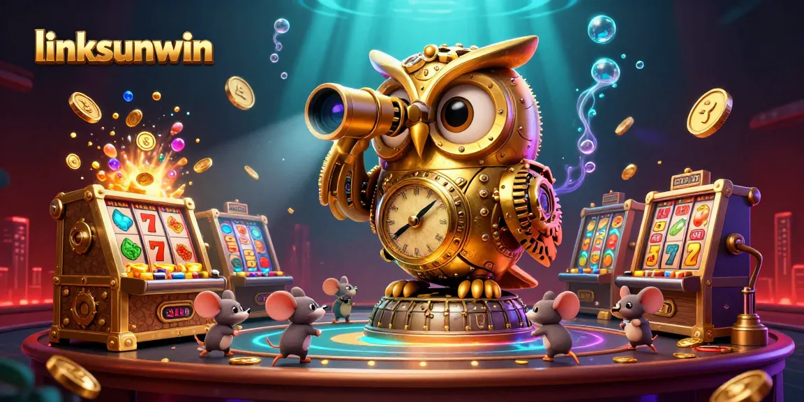 Spin the reels and win big with linksunwin in this vibrant casino scene!
