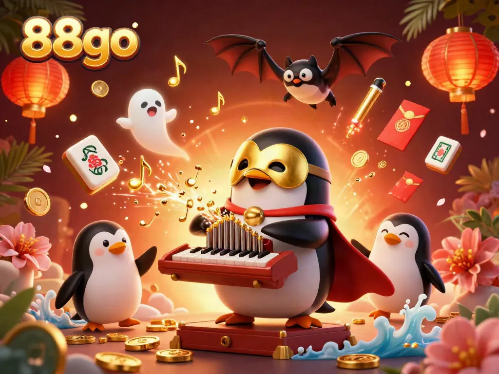 Experience exciting wins at 88go with a vibrant casino scene of dynamic gaming elements.