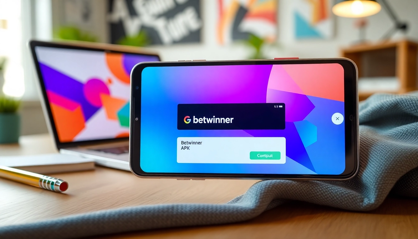 Aprenda como instalar o Betwinner APK com um guia visual sobre o smartphone.