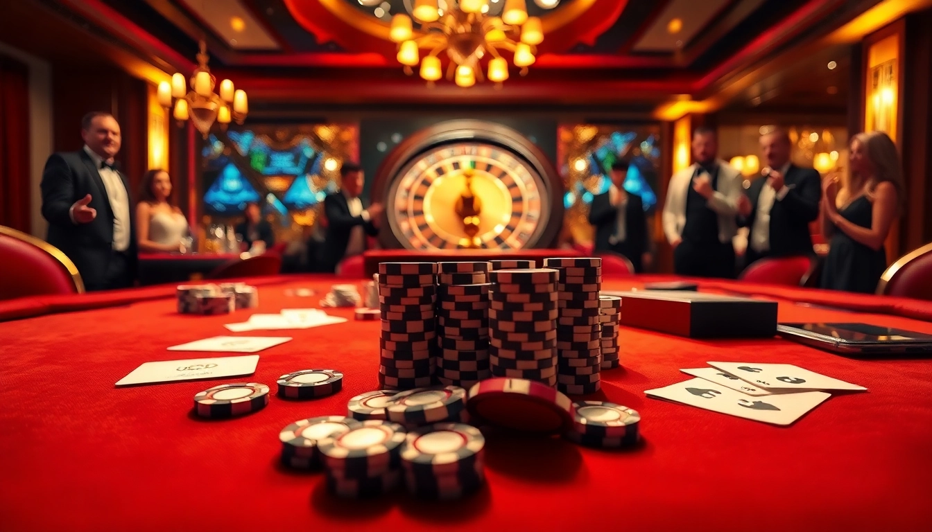 Engaging players enjoying games at u888 with vibrant colors and casino atmosphere.