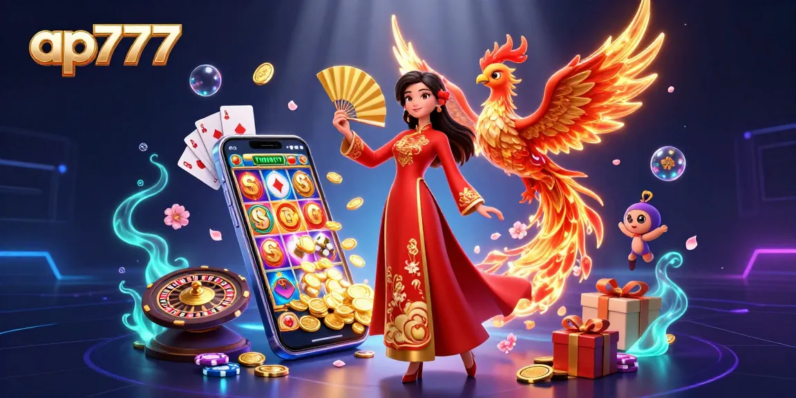 Participe de jogos emocionantes no ap777, apresentando elementos vibrantes de cassino e uma impressionante ilustração em 3D.