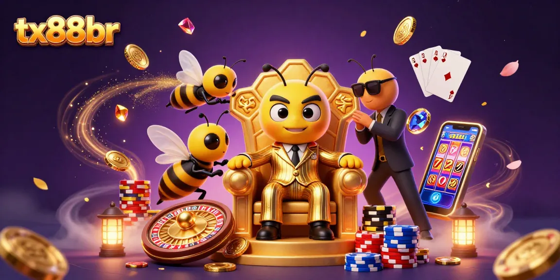 Win big at tx88br with the dazzling casino characters, spinning roulette, and golden treasures!