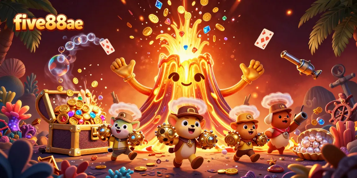 Win big with five88ae at the thrilling online casino explosion of coins and treasures!