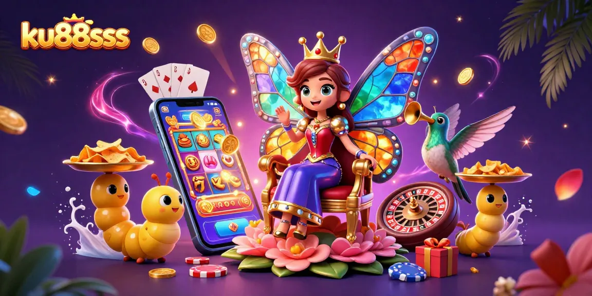 Engage with ku88sss for an exciting 3D casino adventure featuring vibrant characters and games.