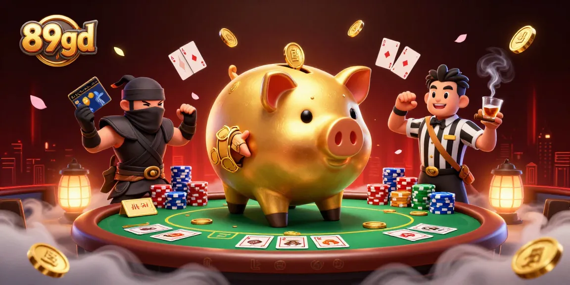 Engage in thrilling poker action with 89bd's cartoon characters, showcasing lively gameplay and dynamic visuals.