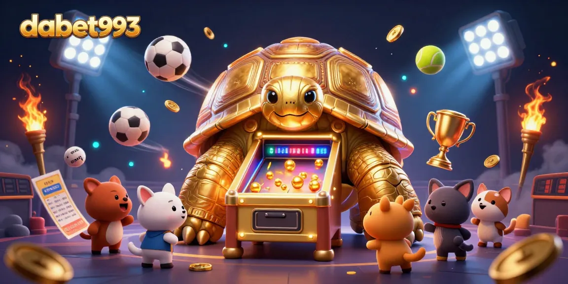 Experience thrilling gameplay with dabet993 in this vibrant casino scene filled with excitement and golden treasures.
