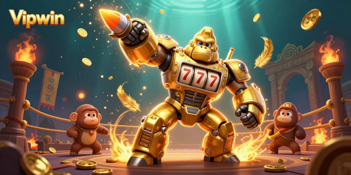 Experience the thrilling action of Vipwin's gaming world with dynamic characters and elements!